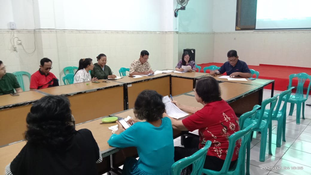 Rapat Koordinasi Panitia Paskah 2025
