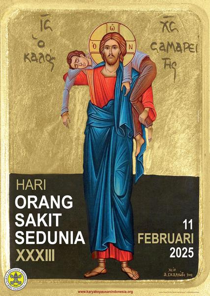Poster Hari Orang Sakit Sedunia XXXIII 2025